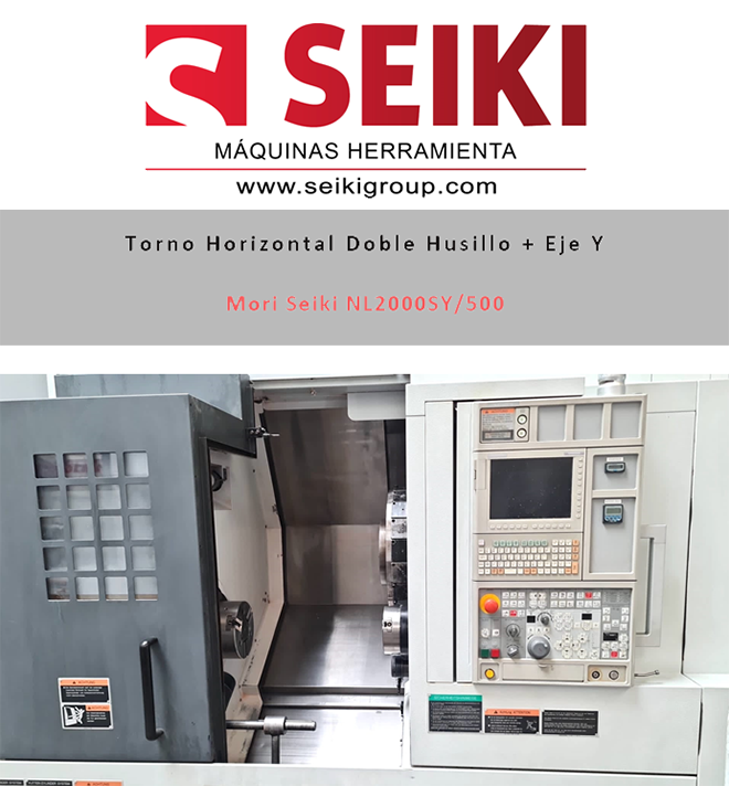 SEIKI Torno Horizontal Horizontal Mori Seiki NL2000SY_500