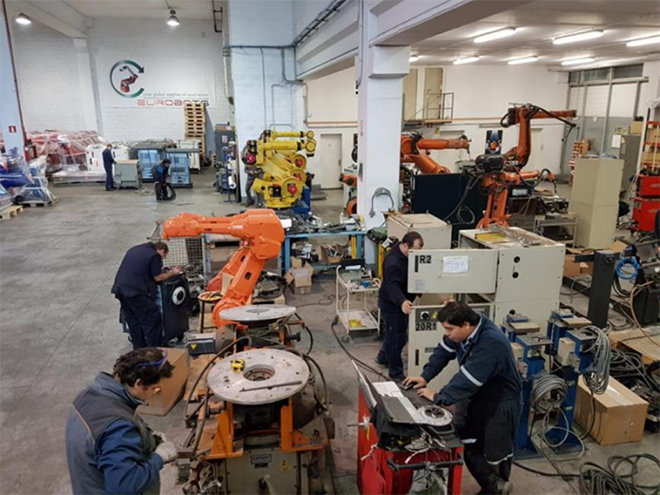 EUROBOTS: cuidados y ventajas de integrar robots reacondicionados