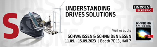 LINCOLN ELECTRIC participa en Schweißen & Schneiden 2023