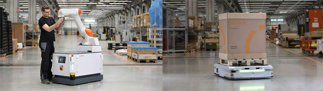 KUKA amplía su gama de productos móviles autónomos con el KMP 1500P y el KMR iisy