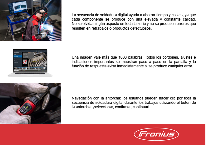 Nuevo Software FRONIUS WeldCube Navigator