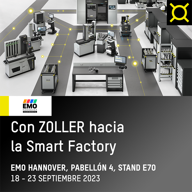 ZOLLER: Invitación personal EMO 2023 I Pab. 4, Stand E70