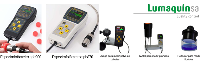 LUMAQUIN - Mida el factor de Iluminancia con la serie sph de ColorLite