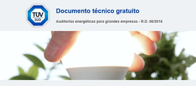 TÜV-SÜD, Auditorías energéticas para grandes empresas