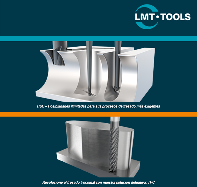 LMT TOOLS: Pida 3, pague 2 - oferta especial nuevas fresas de alta velocidad y trocoidales