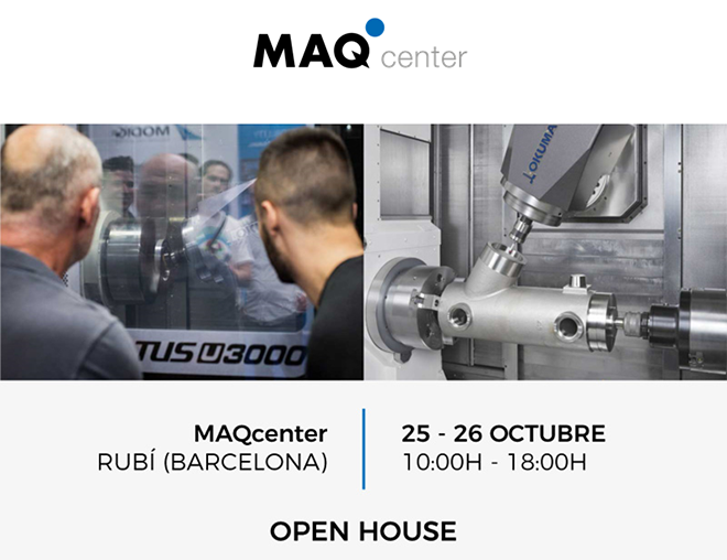 MAQcenter - Open House 25 y 26 de octubre