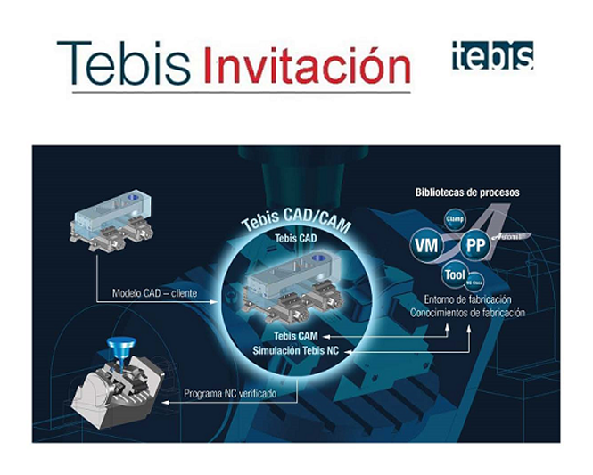 Descubre el Futuro del Mecanizado de Alto Rendimiento en Noviembre de la mano de TEBIS