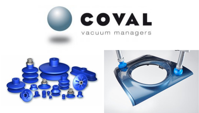 Ventosas planas en SITON de COVAL: la referencia en la industria del plástico