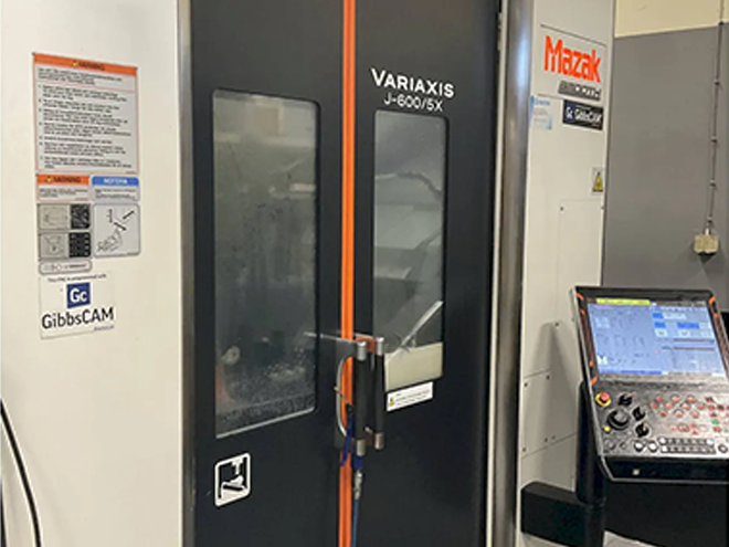 GINDUMAC: MAZAK VARIAXIS J-600