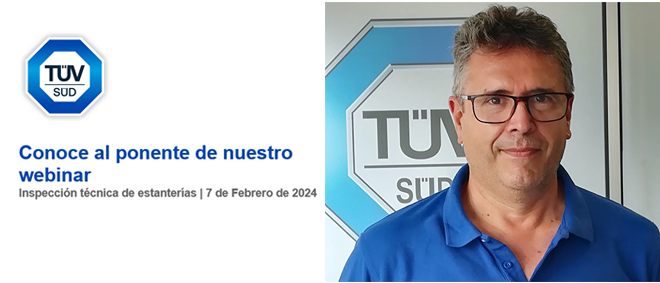 TÜV SÜD Webinar: Inspección técnica de estanterías