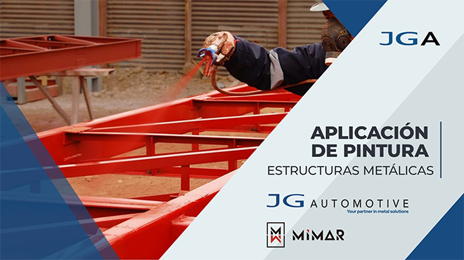 JG AUTOMOTIVE: Aplicación de Pintura en Estructuras Metálicas