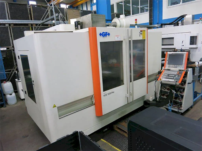 GINDUMAC: GF AgieCharmilles Mikron VCE 1200 Pro