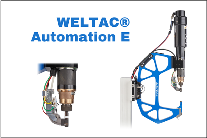 WELTAC® Automation E de BÖLLHOFF, cuando la soldadura de elementos por resistencia se electrifica WELTAC® Automation E de BÖLLHOFF, cuando la soldadura de elementos por resistencia se electrifica