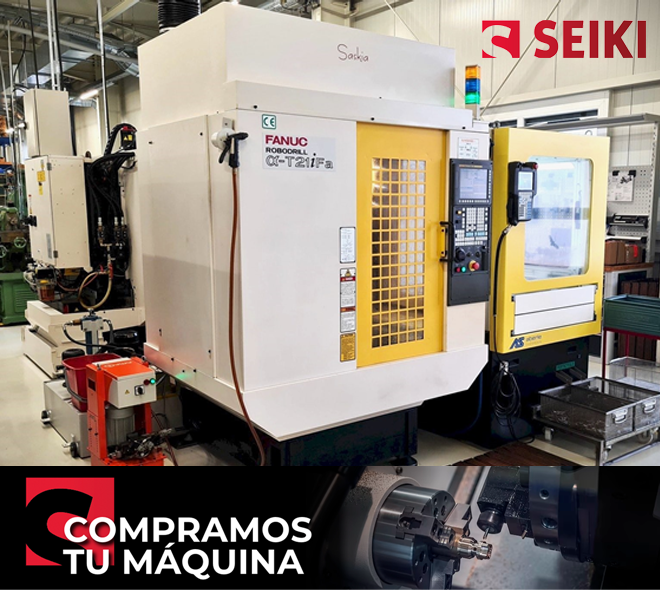 SEIKI: FANUC Robodrill con Automatización SEIKI: FANUC Robodrill con Automatización