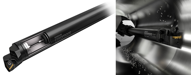 SANDVIK COROMANT ha perfeccionado los adaptadores de torneado Silent Tools™
