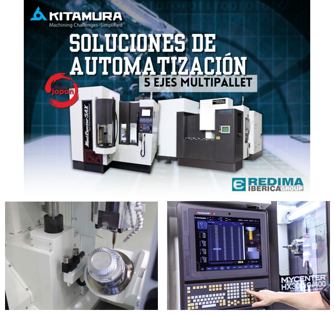 REDIMA: Automatiza la producción con KITAMURA