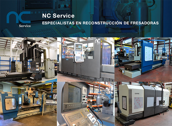 NC Service: Fresadoras reconstruidas con garantía NC Service: Fresadoras reconstruidas con garantía