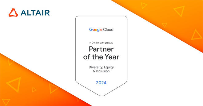 ALTAIR gana el premio Partner del año 2024 de Google Cloud en Norteamérica por su Diversidad, Equidad e Inclusión