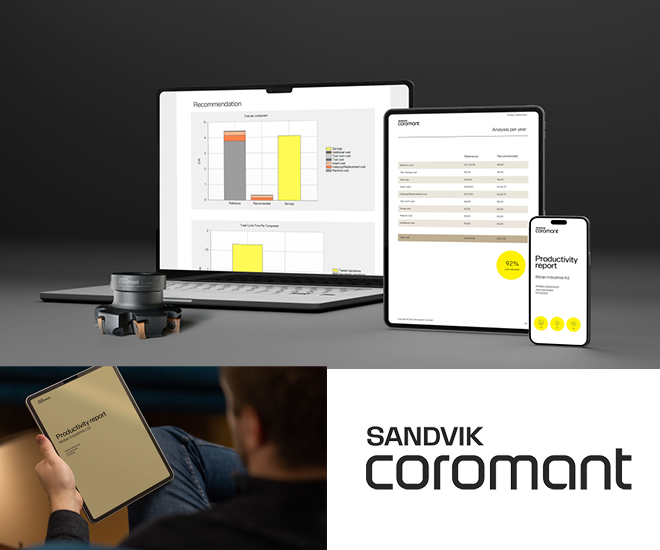 SANDVIK COROMANT: Los datos impulsan nuestro futuro sostenible