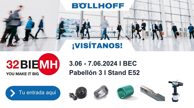 BÖLLHOFF participará en la Biemh 2024