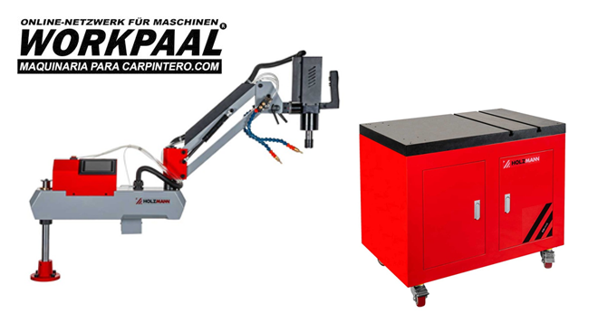 WORKPAAL: Taladro Roscador y Carro Soporte para Roscadora WORKPAAL: Taladro Roscador y Carro Soporte para Roscadora