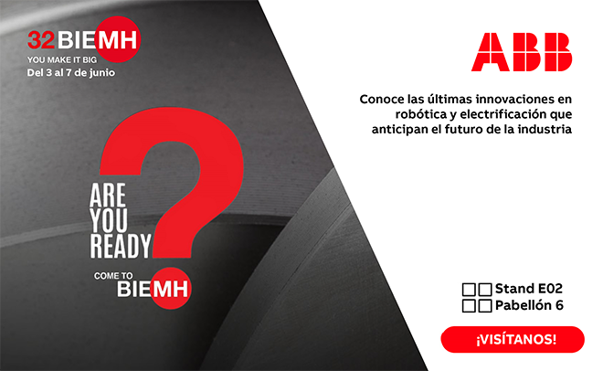 ABB presenta en BIEMH 2024 lo último en tecnología robótica y de electrificación para transformar la industria de Máquina-Herramienta