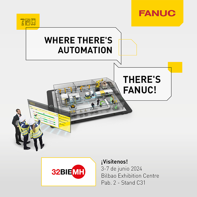 FANUC presenta sus soluciones y novedades de automación en BIEMH