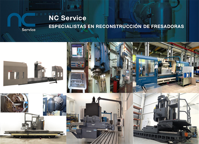 NC SERVICE: Fresadoras reconstruidas con garantía NC SERVICE: Fresadoras reconstruidas con garantía