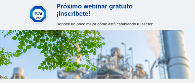 TÜV SÜD webinar gratuito: Reglamento sobre diseño ecológico para productos sostenibles