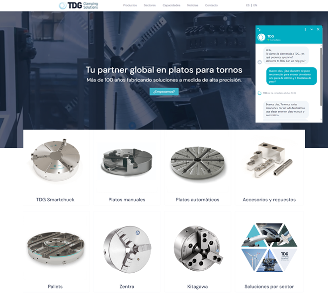 Nueva Web de TDG