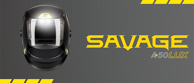 ESAB Savage A50LUX: Ilumine su soldadura.