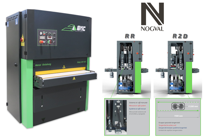 NOGVAL: ¡Descubre las dos versiones de la desbarbadora Easy M1100! NOGVAL: ¡Descubre las dos versiones de la desbarbadora Easy M1100!