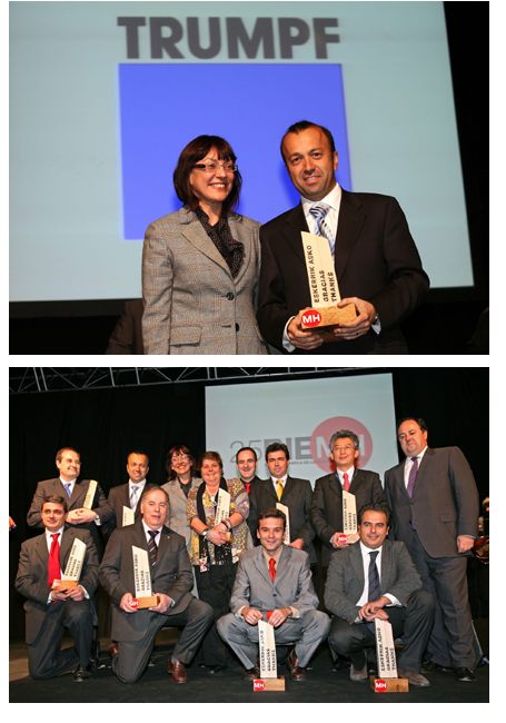 TRUMPF MAQUINARIA FUE PREMIADA EN LA PASADA BIEMH 2008