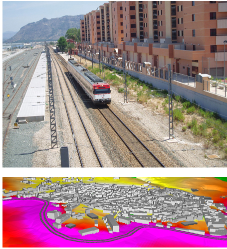 NAE pone a disposición de la obra civil la eficacia de su apantallamiento acústico para infraestructuras de transporte