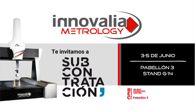 Innovalia Metrology te espera en el BEC Innovalia Metrology te espera en el BEC