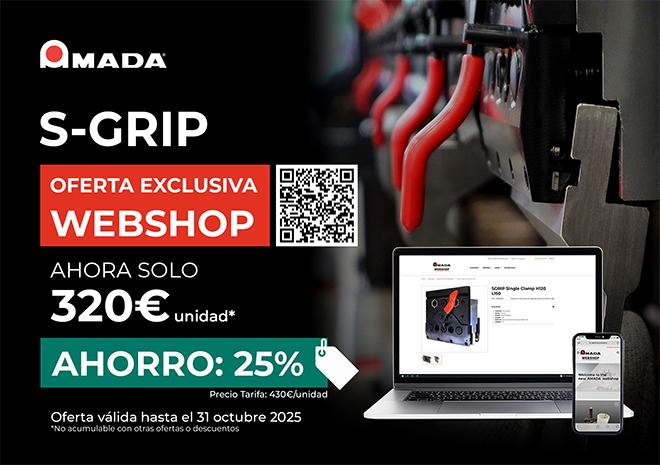 AMADA · Promoción Exclusiva para Pedidos en WEBSHOP