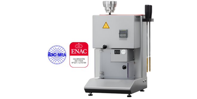 Tradelab, único laboratorio con Acreditación ENAC para la calibración de medidores de índice de fluidez