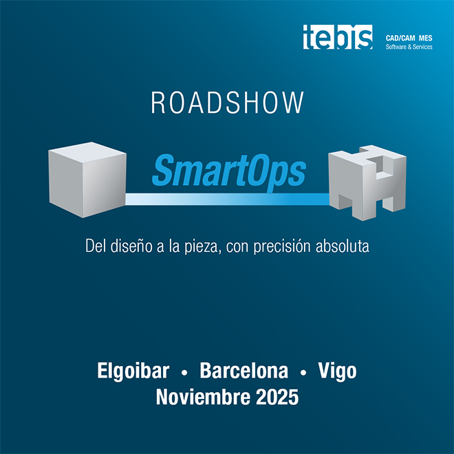 Tebis inicia en Elgoibar su Roadshow 2025 para presentar Tebis 4.1 Release 10 y la nueva tecnología SmartOps 
