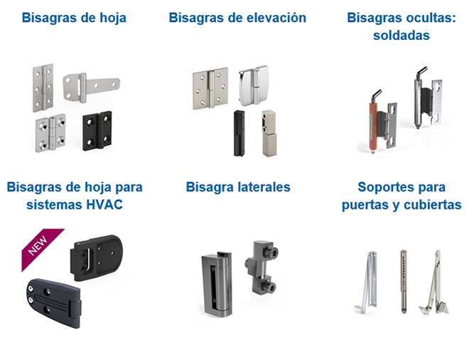 ESSENTRA Components: Bisagras de uso intensivo que proporcionan resistencia y seguridad