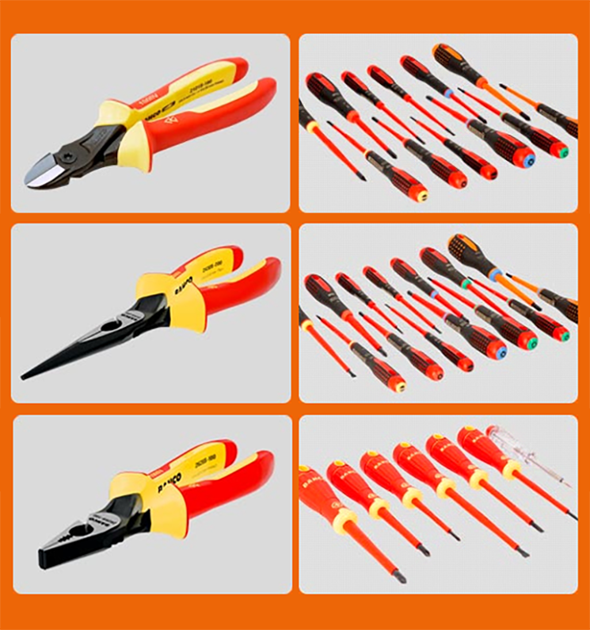 Trabaja con seguridad con la gama aislada de Bahco