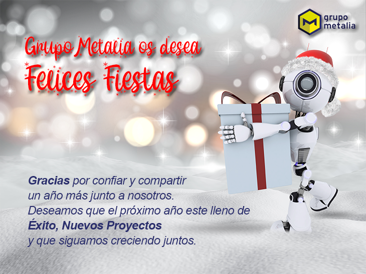 Grupo Metalia, os desea un exitoso 2026