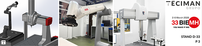 ¿Quieres conocer lo último en inspección de calidad para procesos de fabricación? Visítanos en BIEMH (2–6 de marzo), stand D-33, pabellón 3.