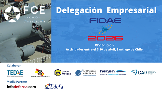 Fundación Chile-España organiza delegación empresarial e institucional a FIDAE 2026 Fundación Chile-España organiza delegación empresarial e institucional a FIDAE 2026