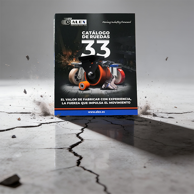 Ruedas Alex lanza su nuevo Catálogo Nº33: más de 5.000 soluciones para cada necesidad