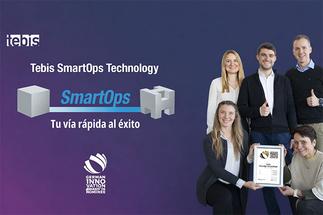 Tebis SmartOps, nominada al German Innovation Award 2026 por su apuesta por la automatización CAD/CAM