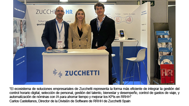 Zucchetti Spain muestra su innovador ecosistema para transformar la gestión de personas en Factor Humano 2026