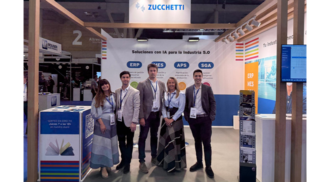Zucchetti Spain presento sus soluciones para la industria 5.0 en Advanced Factories 2026
