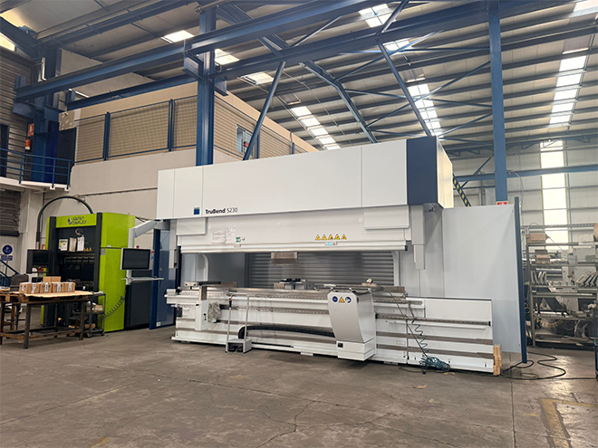 IFER refuerza su capacidad productiva con una nueva plegadora TRUMPF TruBend 5230S