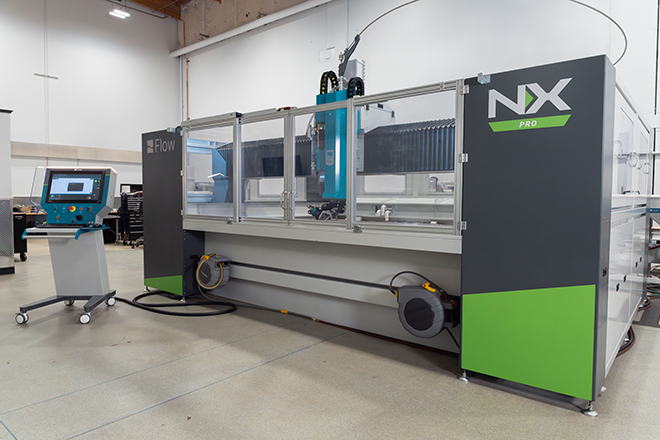 Flow Europe: Más ecológico, limpio y eficiente. El NUEVO CONCEPTO del modelo NX Pro, de Flow, redefine el corte por chorro de agua Flow Europe: Más ecológico, limpio y eficiente. El NUEVO CONCEPTO del modelo NX Pro, de Flow, redefine el corte por chorro de agua