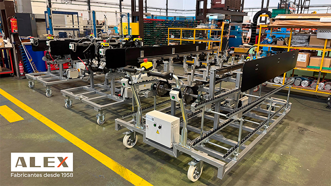 Ruedas Alex impulsa la eficiencia logística en automoción con una nueva solución de transporte Ruedas Alex impulsa la eficiencia logística en automoción con una nueva solución de transporte